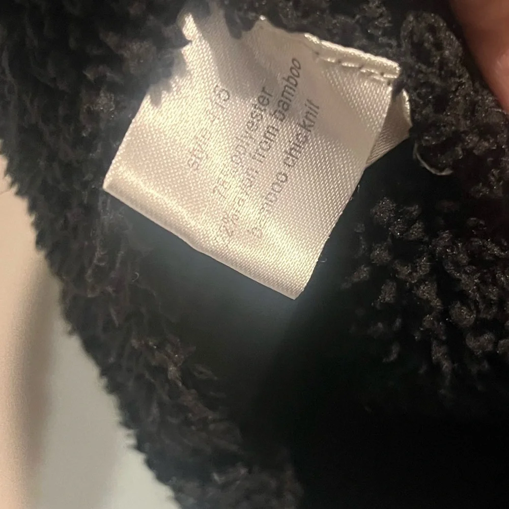 Barefoot Dreams Bamboo Chic Black Zip Up Jacket Size XL - Picture 8 of 10